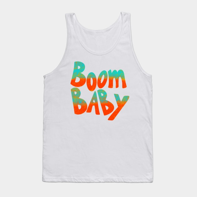 Boom Baby Tank Top by JessCarrsArt